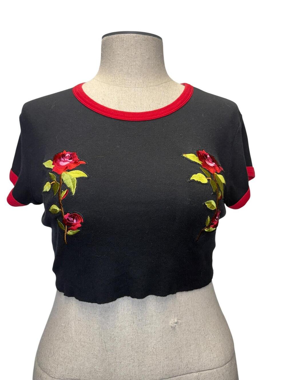 The Ragged Priest Thorn In My Side / Cropped Baby Tee - L